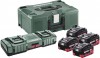 685180000 Metabo zkladn sada 4x LiHD 5,5 Ah ASC 145 DUO + Metaloc