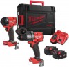 Milwaukee M18FPP2A3-502X aku sada nad (M18FPD3+M18FID3), 4933480873