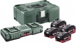 685180000 Metabo zkladn sada 4x LiHD 5,5 Ah ASC 145 DUO + Metaloc