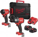 Milwaukee M18FPP2A3-502X aku sada nad (M18FPD3+M18FID3), 4933480873