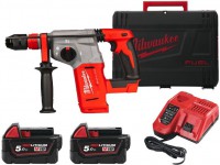 Milwaukee M18 BLHX-502X aku kombinovan kladivo 2x aku 18V/5.0Ah, 2.3J + HD Box 4933478892