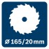 Bosch GKS 18V-57-2 GX aku okrun pila bez aku 06016C1000