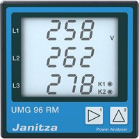 Janitza UMG 96RM-CBM multifunkn analyztor energie, 90–277 V, 256 MB, RS485, USB, 5222066
