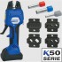 Klauke EKWF50 ML aku krimpovaka na dutinky 0,5–50 mm², 10,8 V Li-Ion (sada 4 matric)