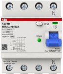 ABB F204 B-40/0,03 2CSF204568R1400 proudov� chr�ni� 40 A, 30 mA, typ B, 4P