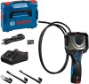 Bosch GIC 12V-5-27 C aku inspekn kamera 1x 2.0Ah, 150 cm, 5“ displej + L-BOXX 136 (0601241401)