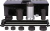 KS Tools 460.3755 univerz�ln� sada stahovac�ch pouzder s hydraulick�m v�lcem 18 t, 24-d�ln�