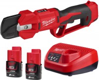 Milwaukee M12 BLPRS-202 aku vyv�tvovac� n��ky, st�ih do 32 mm, 2� 2,0 Ah, nab�je�ka, 4933480115
