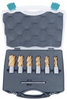 Bernardo 41-11041 j�drov� vrt�ky HSS 14-24 mm, hloubka 25 mm, TiN, sada 7 d�l�