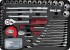 KS Tools 911.0630 1/4+1/2 univerzln sada nad 130-dln + hlinkov kufr