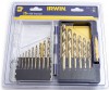 3038501 sada vrtk 15-dln, 1.5-10 mm HSS Pro Titanium Irwin