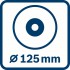 Bosch BITURBO GWX 18V-15 PSC aku hlov bruska s X-LOCK + L-Boxx bez aku