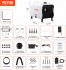 VEVOR naftov� topen� 8 kW 12/24 V s Bluetooth, d�lkov�m ovl�d�n�m a CO alarmem