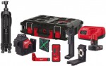 Milwaukee M12 3PLKIT-401P kov laser zelen 1x 12V/4.0Ah, 50/100m + kufr 4933478960