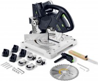 Festool SYMMETRIC SYMC 70 EB-Basic 2x18V aku bezuhlkov pokosov pila 577424