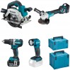 Makita DLX4154TJ aku sada LXT 18 V Makita