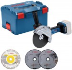 Bosch GWS 18V-180 P aku bruska hlov 180 mm + L-Boxx