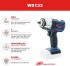 Ingersoll Rand W5133 aku r�zov� utahov�k 3/8“, 20 V, bez aku a nab�je�ky