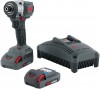 Ingersoll-Rand W3111-K22-EU aku rzov utahovk 1/4“ Hex, 20 V, 22,5 Ah + nabjeka