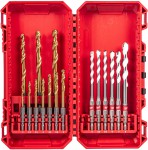 Milwaukee RED HEX SHOCKWAVE HSS-TiN a Multi Material sada vrt�k� 1/4“, 16-d�ln� sada, 4932502435