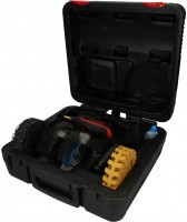 KS Tools 515.5430 souprava pneumatick� v�ce��elov� brusky, 8-d�ln� + kufr