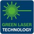 GCL 2-15 G kov laser se zelenm paprskem, 0601066J00 Bosch