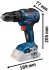 Bosch GDR 18V-200 aku utahovk + GSR 18V-55 aku roubovk + 2 x4,0 Ah + L-Case