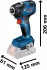 Bosch GDR 18V-200 aku utahovk + GSR 18V-55 aku roubovk + 2 x4,0 Ah + L-Case