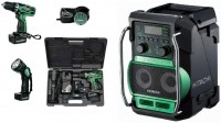 DS12DVF3 aku �roubov�k + UR18DSL radio Hitachi