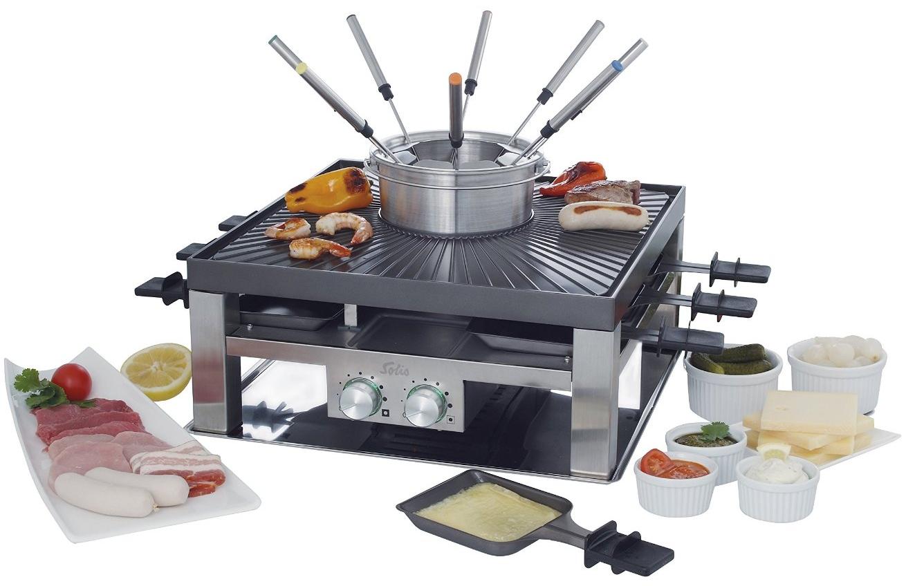 Fondue Raclette Kombi Fondue Raclette Kombi