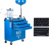 BGS 7119 servisn� stanice pro v�m�nu oleje se sadou kl��� na olejov� filtry 70 l