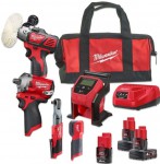 Milwaukee M12 FPP5A-423B aku sada nad 4933492514