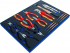 BGS 4011 vlo�ka do d�lensk�ho voz�ku – sada kle�t�, vyr�e�e z�vla�ek, kladiva, 17-d�ln�