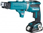 Makita DFS452AJX2 aku roubovk na sdrokarton 2x 2,0 Ah + MAKPAC
