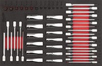 Milwaukee 4932502081 sada n��ad� v p�nov� vlo�ce do voz�ku 46“/36“, 1/4“–3/8“–1/2“ n�str�n� hlavice a bity, 81-d�ln�