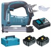 Makita DST221RTJ aku sponkovaka 2x 5,0 Ah + MAKPAC