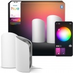 Philips Hue Wall Washer White and Color Gradient stoln� lampi�ka 2 ks, 20 W, b�l� (929004236201)