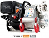 Portable Winch APW 6000 akumul�torov� lanov� navij�k 3 kW, ta�n� s�la a� 3000 kg, bez aku
