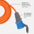 Brennenstuhl 1167650610 prodluovac kabel 10 m H07RN-F 3G2.5 v oranov barv s CEE zstrkou a spojkou