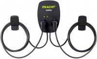 Pracht Wallbox ALPHA XT+, NRG1012, 2x Typ 2, 2x 11 kW, 5,5 m kabel, RFID, IP65