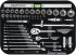 Kraftwerk B100 sada nad s UNI klem 17/22 mm, 169 ks v ABS kufru Basic Line, 202.100.100