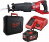 Milwaukee M18 FSX-121C aku pila ocaska 1x 12.0 Ah, + kufr 4933464484