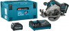 Makita HS012GD201 aku okrun pila 165mm + 2x Li-ion XGT 40V, 2.5Ah + Makpac