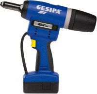 Gesipa iBird Pro 7493130005 aku n�tovac� kle�t� na trhac� n�ty, 18 V, 2,1 Ah, zdvih 25 mm