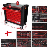 KS Tools souprava dlenskho vozku Performanceplus P25, 564 ks
