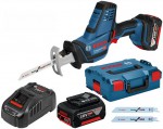 Bosch GSA 18 V-LI C aku pila ocaska + 2x 5,0 Ah + L-Boxx 06016A5002