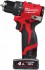 Milwaukee M12 BLDDRC-402C aku vrtaka 2x 12V 4.0 Ah, 4933499688