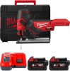 Milwaukee M18 FBJS-502X aku p��mo�ar� pila 2x 5,0 Ah + HD kufr 4933464800