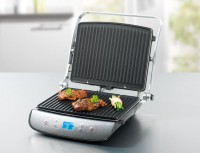 2606 Turbo Deluxe kontaktn gril s LCD Gourmet Maxx 