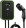 Green Cell GC EV14 PowerBox wallbox 22kW s kabelem Typ 2 (6m), ern-zelen